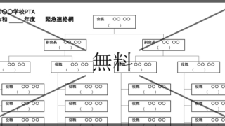 緊急連絡網の無料テンプレートをダウンロード