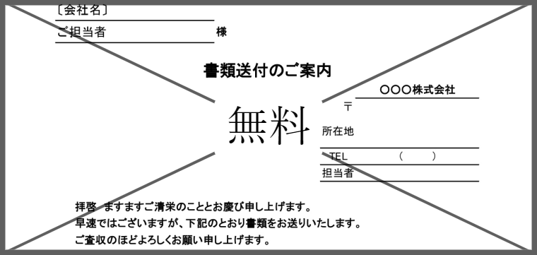 送付状・添え状の無料テンプレートをダウンロード