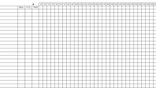 計画表のテンプレート